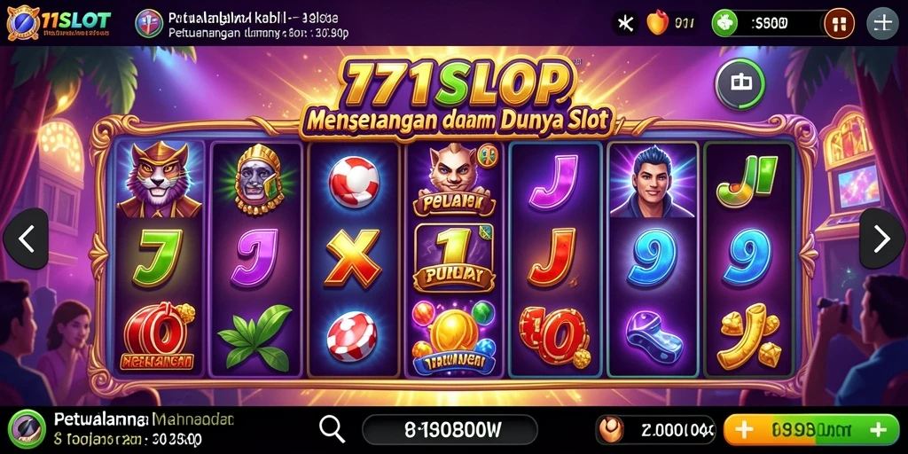 Tampilan menarik dari gameplay petualangan 171SLOT.