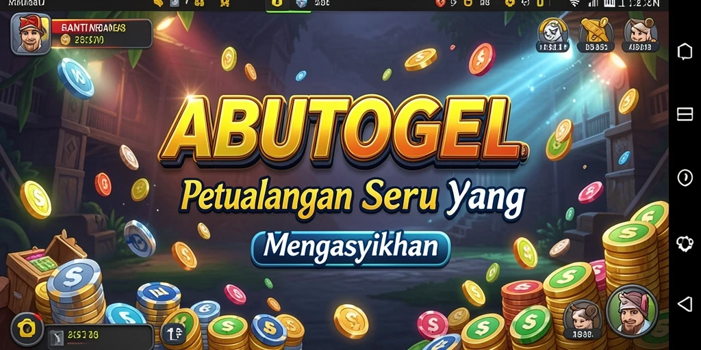 Tampilan permainan ABUTOGEL yang seru dan penuh petualangan.