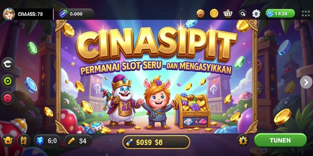 Gameplay menarik dari CINASIPIT yang penuh warna dan fitur mengasyikkan.