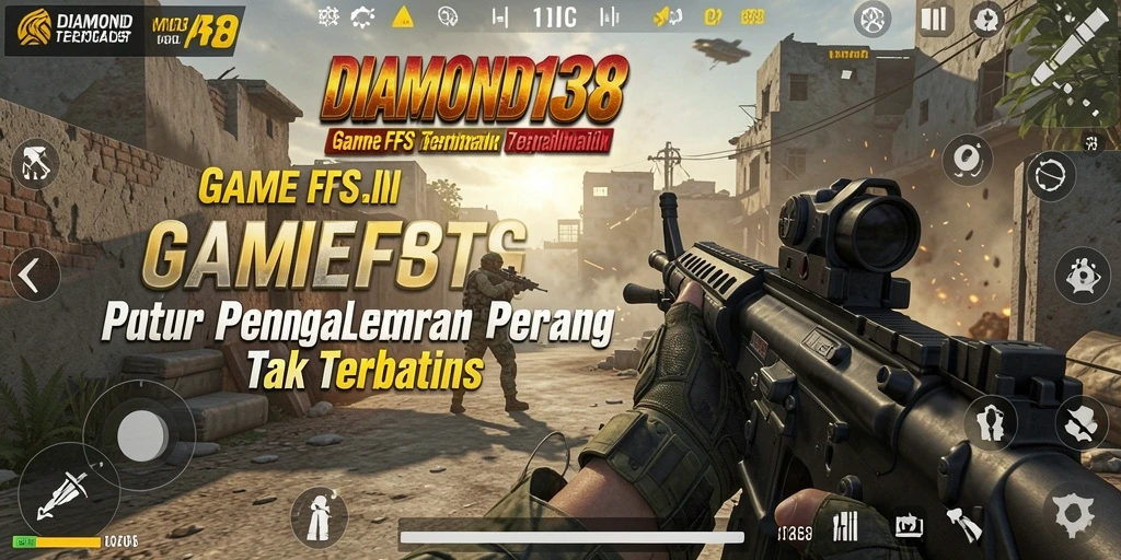 Gameplay menegangkan dalam DIAMOND138 dengan aksi tembak menembak.