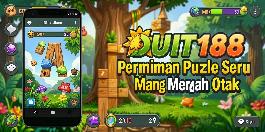 Tampilan gameplay DUIT188 dengan tantangan Puzzle menarik.