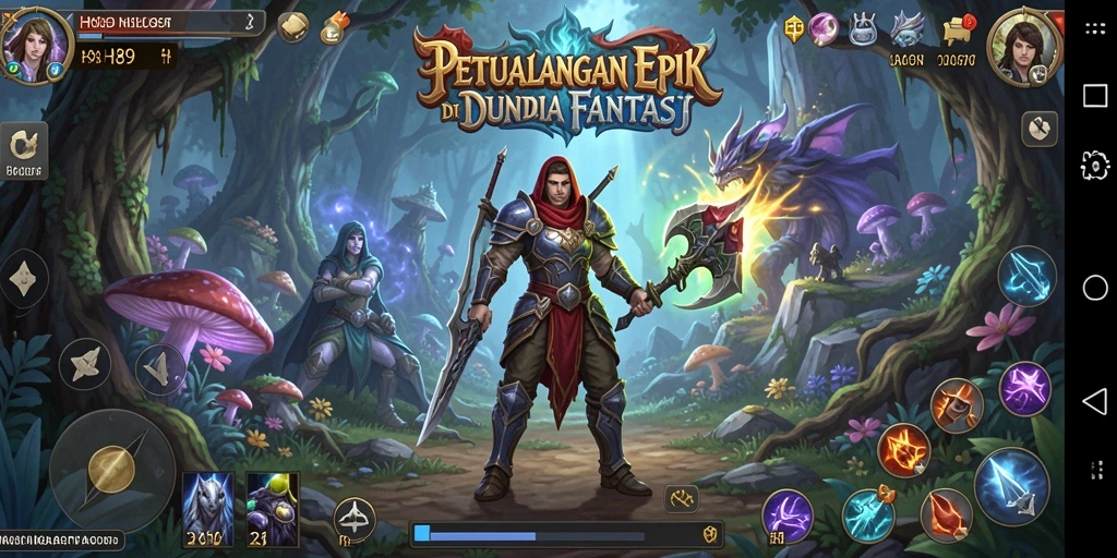 Tangkapan layar gameplay H89 menunjukkan aksi petualangan yang mendebarkan.