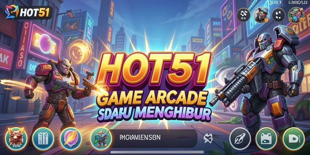 Tampilan menarik dari gameplay HOT51 yang seru dan penuh aksi.
