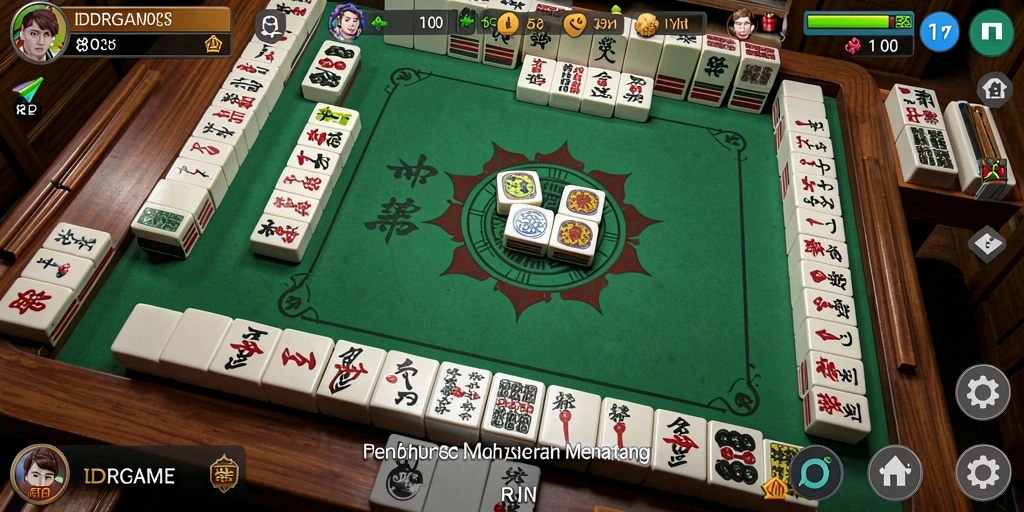 Screenshot IDRGAME menampilkan permainan Mahjong yang seru dan menantang.