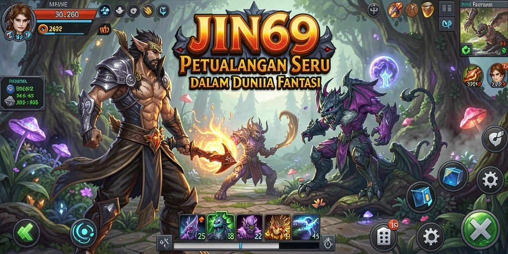 Gameplay menegangkan di dunia petualangan JIN69.