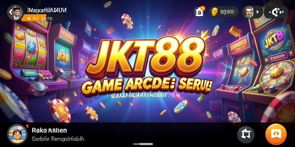 Gameplay seru JKT88 dengan aksi Arcade yang mendebarkan.
