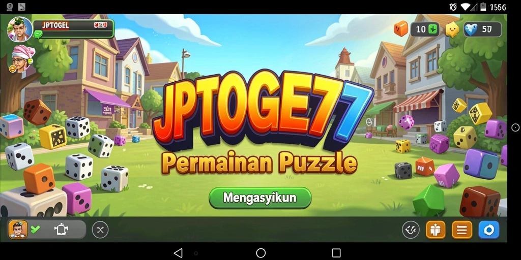 Tampilan gameplay menantang yang memicu kreativitas.