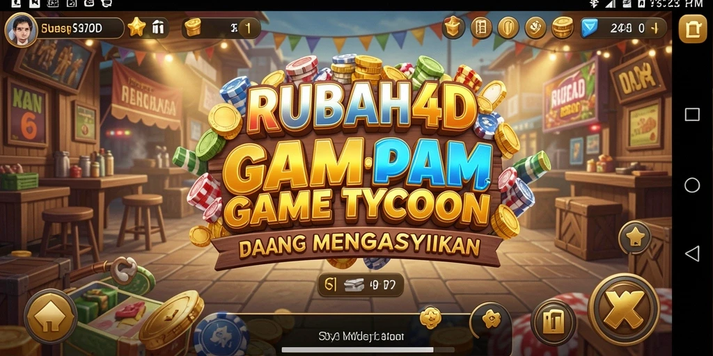 Tangkapan layar menampilkan aksi gameplay Tycoon di RUBAH4D.