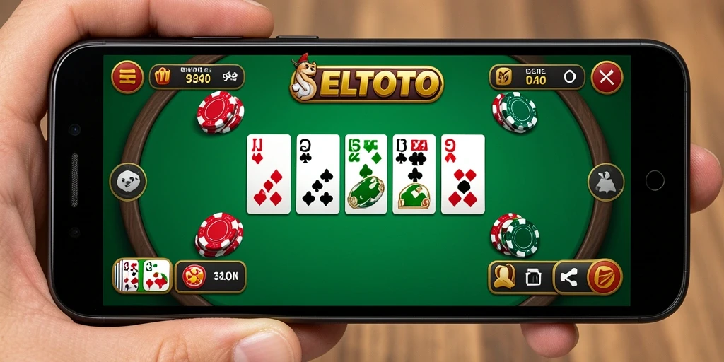 Tampilan gameplay Domino yang seru dan menarik dari SELTOTO.