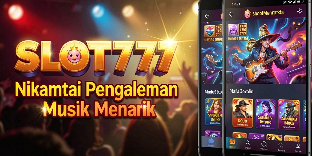 Tampilan gameplay SLOT777 yang penuh warna dan berenergi.