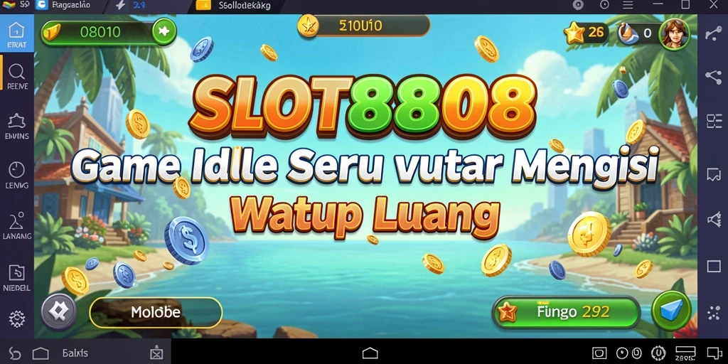 Tampilan gameplay SLOT8808 yang menarik dan adiktif.
