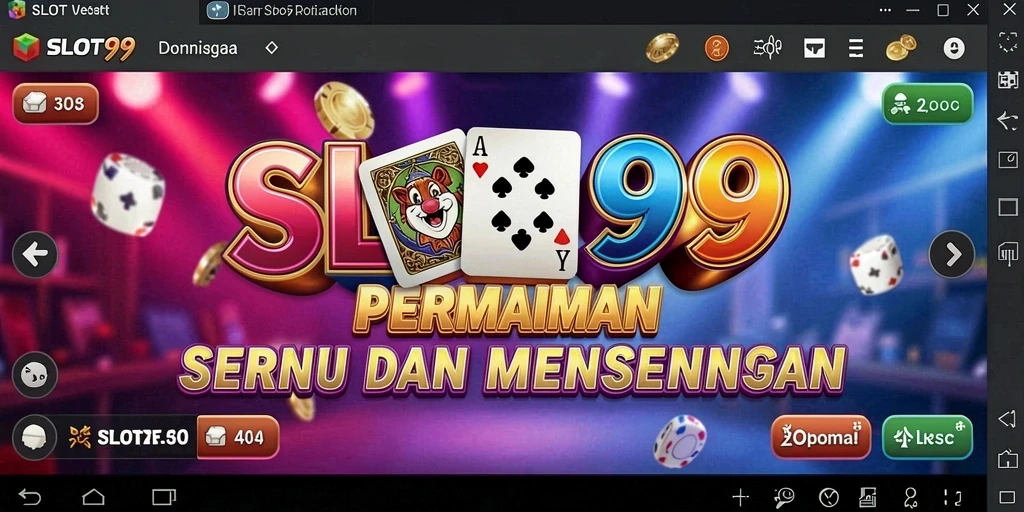 Tampilan gameplay seru dari SLOT99 yang menarik dan interaktif.