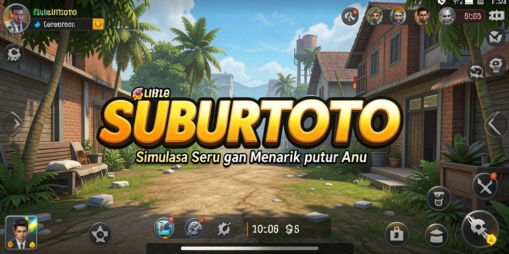 Tampilan gameplay SUBURTOTO yang menarik dengan elemen simulasi yang mendalam.
