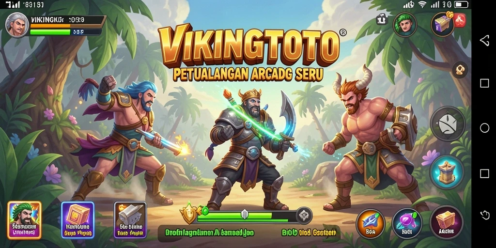 Tangkapan layar gameplay VIKINGTOTO yang menarik dan penuh aksi.